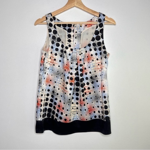 7 for all Mankind silk blend print tank top, size Small - Picture 2 of 8